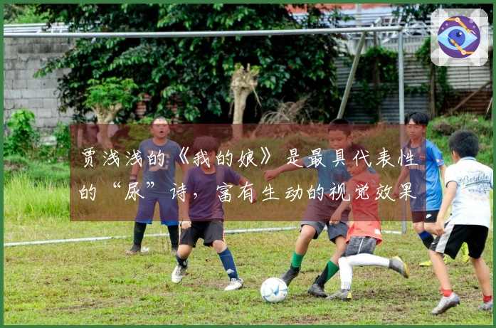 贾浅浅的《我的娘》是最具代表性的“尿”诗，富有生动的视觉效果，您怎么看？